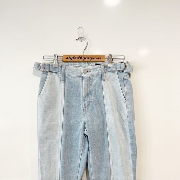 AG Adriano Goldschmied Iva Paneled Wide-Leg Jeans - Picture 8 of 13